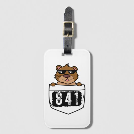 Otter 841 bagagelabel (Voorkant (verticaal))