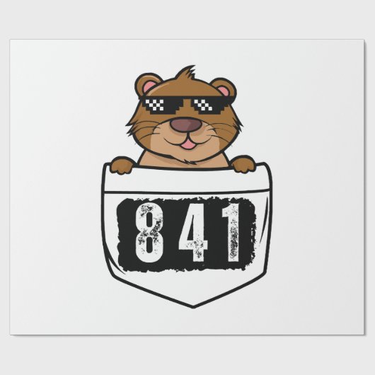 Otter 841 cadeaupapier (Vlak)
