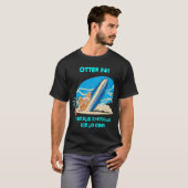 Otter 841 | Het stelen van surfplanken als geen an T-shirt (Voorkant volledig)