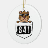 Otter 841 keramisch ornament (Links)
