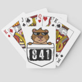 Otter 841 pokerkaarten (Achterkant)
