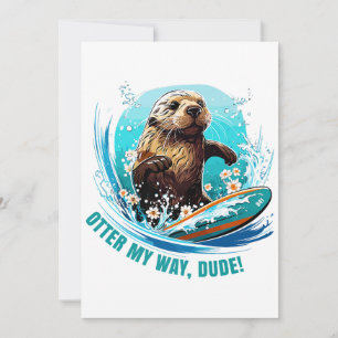 Otter 841 Surfende Otter Ze Steelt Surfplanken Ott Kaart