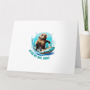 Otter 841 Surfing Otter Ze steelt Surfboards Otte Kaart