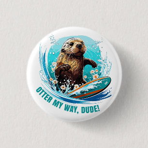 Otter 841 Surfing Otter Ze steelt Surfboards Otte Ronde Button 3,2 Cm