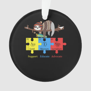 Otter-afstandsonderwijs Otter Chemistry Gift Ornament