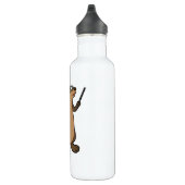 Otter als leraar met boek en wijzer waterfles  (Rechts)