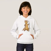Otter als visser met hengel (Voorkant volledig)