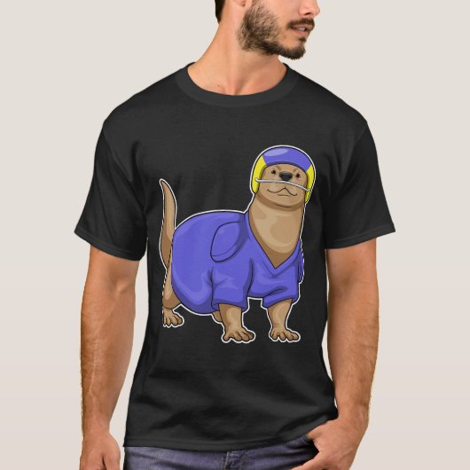 Otter American Football T-shirt (Voorkant)