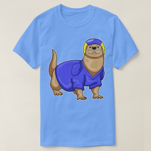 Otter Amerikaans T-shirt (Design voorkant)