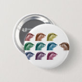 otter anders ronde button 5,7 cm (Voorkant /achterkant)