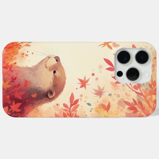 Otter Autumn Wonder Case-Mate iPhone Case (Achterkant (horizontaal))