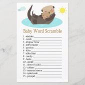 Otter Baby word scramble game (Voorkant)