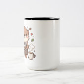 Otter Barista Tweekleurige Koffiemok (Center)