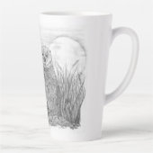 Otter bij Lake Latte Mok (Rechts)