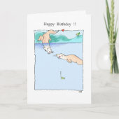 "Otter" Birthday Card Kaart (Voorkant)
