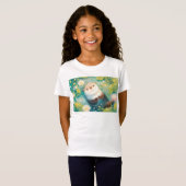 Otter Bloemrijke Vijver T-shirt (Voorkant volledig)