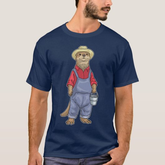 Otter Boer Emmer Boerderij T-shirt (Voorkant)