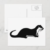 otter briefkaart (Voorkant / Achterkant)