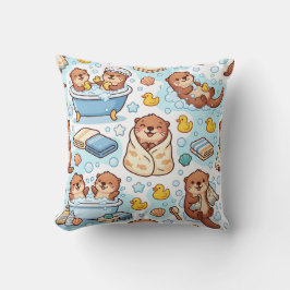 Otter Bubbelbad Worpkussen Kussen