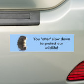 OTTER-Bumpersticker Bumpersticker (Op auto)