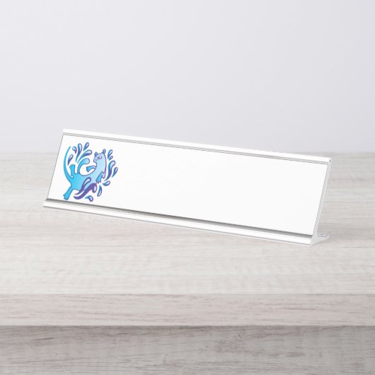 otter bureau naambordje (Voorkant)