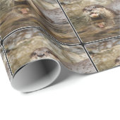Otter-cadeaupakpapier Cadeaupapier (Rol Hoek)