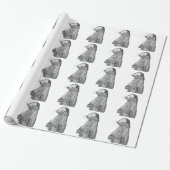 otter cadeaupapier (Uitgerold)