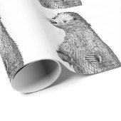 otter cadeaupapier (Rol Hoek)