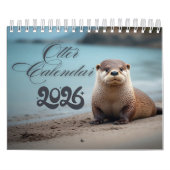 Otter Calendar 2026 Kalender (Hoes)