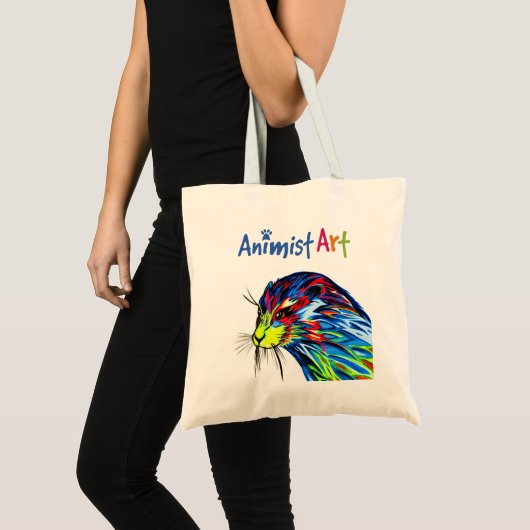 Otter-Canvas tas door Animist Art (Voorkant (product))
