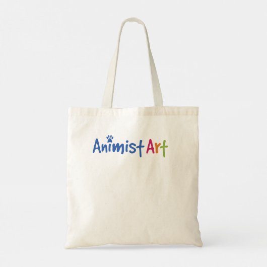 Otter-Canvas tas door Animist Art (Achterkant)
