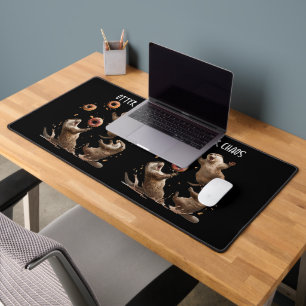 Otter Chaos Grappige Bagel Vechtende Zeeotters Pun Bureaumat