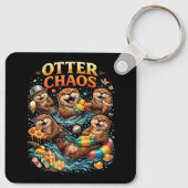 Otter Chaos Sleutelhanger (Achterkant)