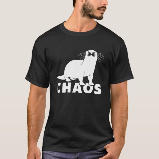 Otter Chaos T-shirt (Voorkant)