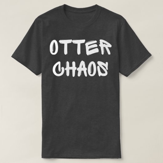 Otter Chaos T-shirt (Design voorkant)