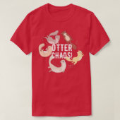 Otter Chaos  T-shirt (Design voorkant)