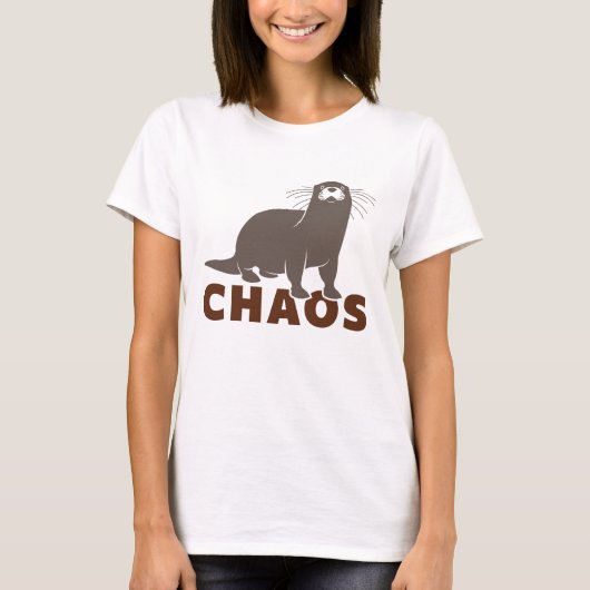 Otter Chaos T-shirt (Voorkant)