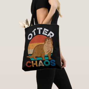 Otter Chaos Voor Mannen Vrouwen Schattige Otter Li Tote Bag