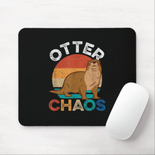 Otter Chaos Voor Mannen Vrouwen Schattige Otterlie Muismat