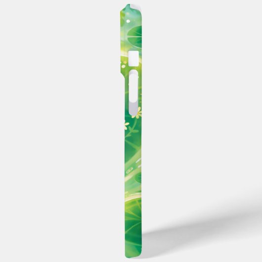 Otter Chilling op een Lily Pad Case-Mate iPhone Case (Achterkant / Links)