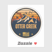 Otter Creek, Florida Sticker (Vel)