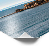 Otter Crest Beach Oregon Foto Afdruk (Hoek)