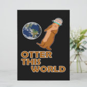 Otter deze wereld | Lovely Gift Menu (Staand voorkant)