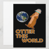 Otter deze wereld | Lovely Gift Menu (Voorkant / Achterkant)