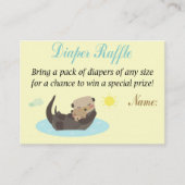 Otter Diaper Raffle Tickets (Voorkant)