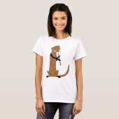 Otter die de Oboe speelt T-shirt (Voorkant volledig)