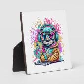 otter Dj 90s sfeer Fotoplaat (Voorkant)
