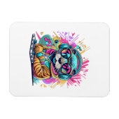 otter Dj 90s sfeer Magneet (Horizontaal)