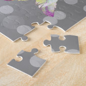 Otter Dreamcatcher Blauw Geel Bloemen Legpuzzel (Zijkant)