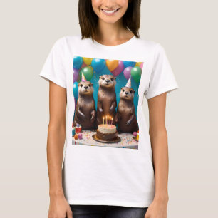 Otter drieling verjaardagsfeestje,  t-shirt